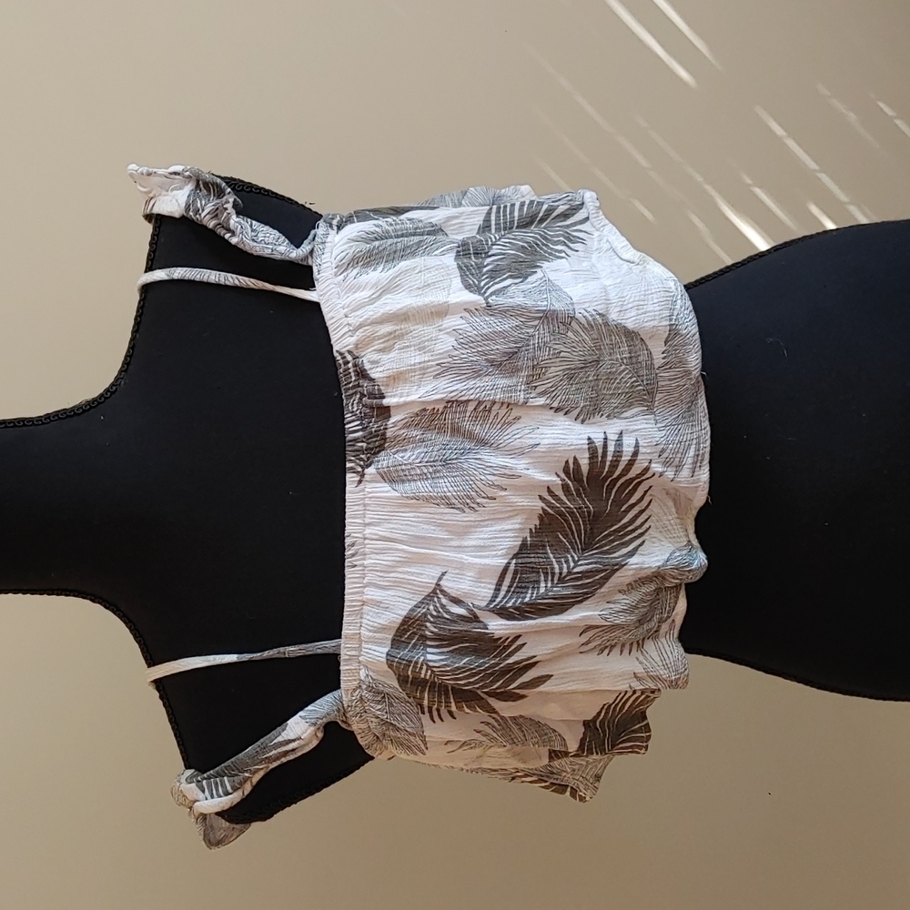 Tropical crop top